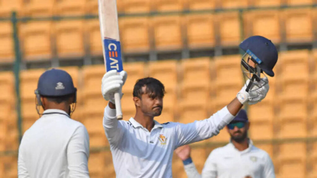 Ranji Trophy: Mayank's unbeaten ton takes Karnataka to 229/5 vs Saurashtra on Day 1