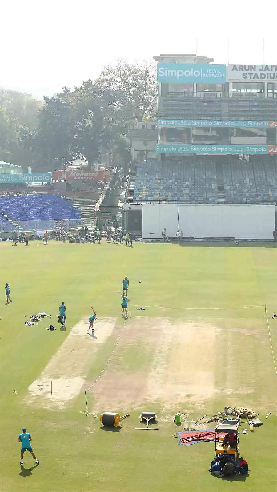 In Pics: A slow turner awaits Aussies in 2nd Test at the Kotla