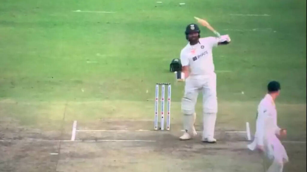 Watch: Rohit straightaway takes DRS after umpire decision leaves him frustrated