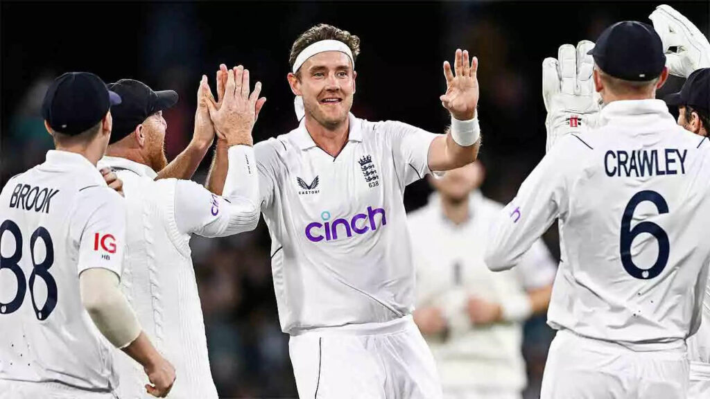 1st Test: Broad fires England to verge of victory over NZ