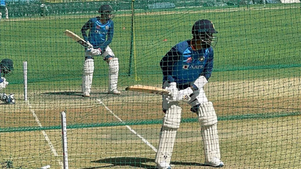 Fighting for the opening slot, Rahul, Gill sweat it out in nets