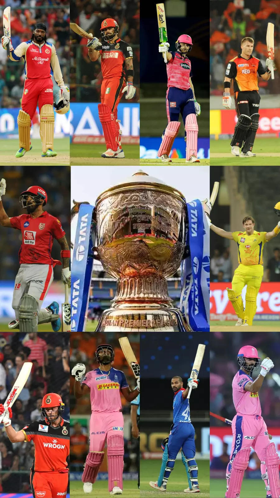 In Pics: Top-10 players with the most centuries in IPL history