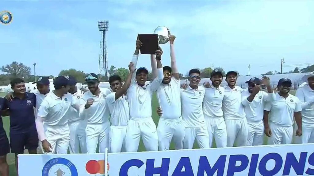 Irani Cup: Rest of India beat Madhya Pradesh to win title