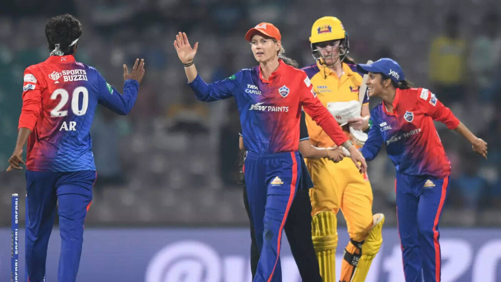 Lanning, Jonassen shine as Delhi Capitals thrash UP Warriorz by 42 runs