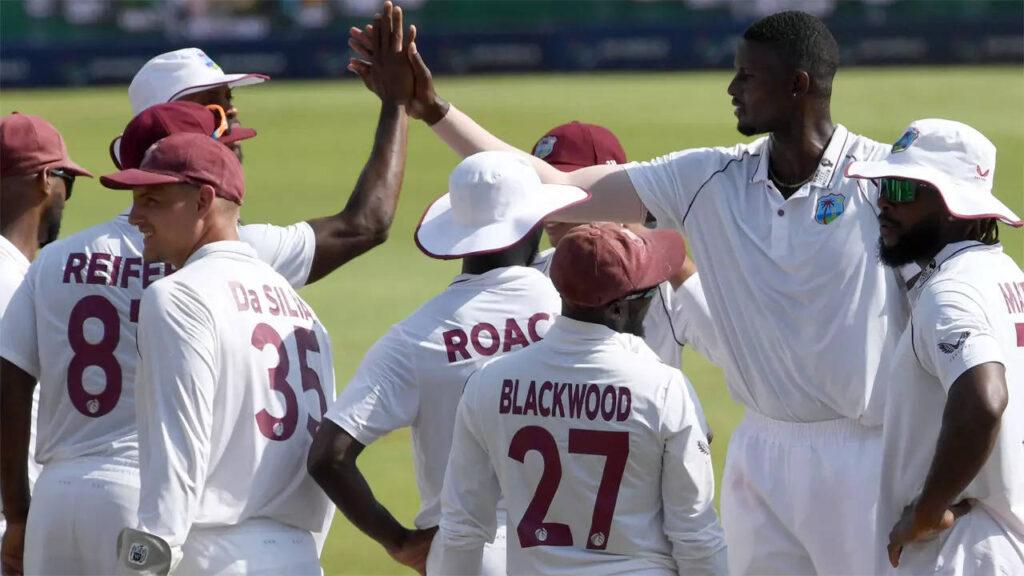 2nd Test: WI fight back to keep SA to 311/7 at stumps on Day 1