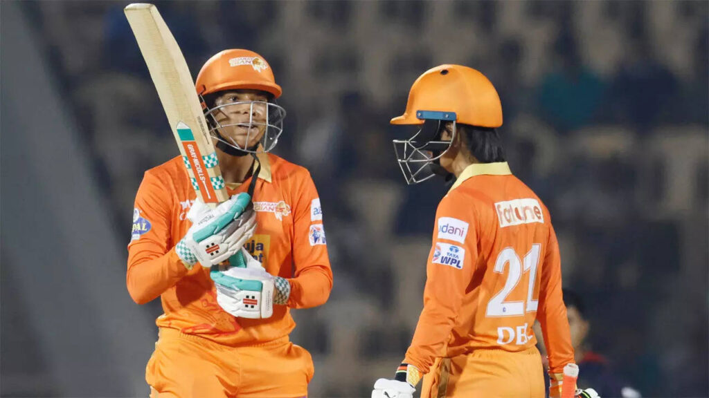 WPL: Dunkley, Harleen fifties power Gujarat Giants to first win