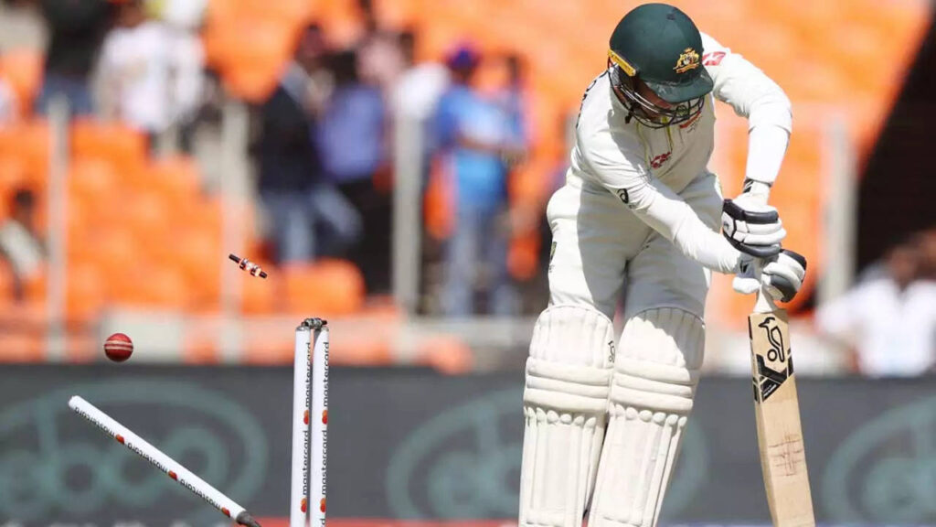 WATCH: Shami sends Handscomb's off-stump cartwheeling