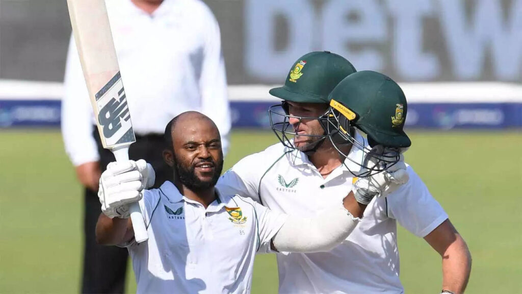 Brilliant Bavuma puts South Africa in charge of second Test