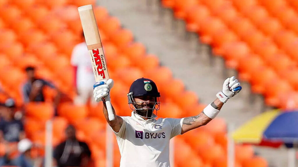 Virat Kohli's three-year wait for 28th Test century ends