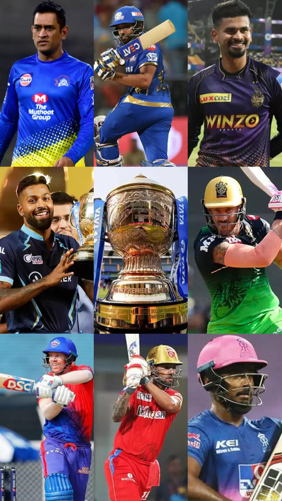 Pics: IPL 2023 - The 10 captains and their records so far