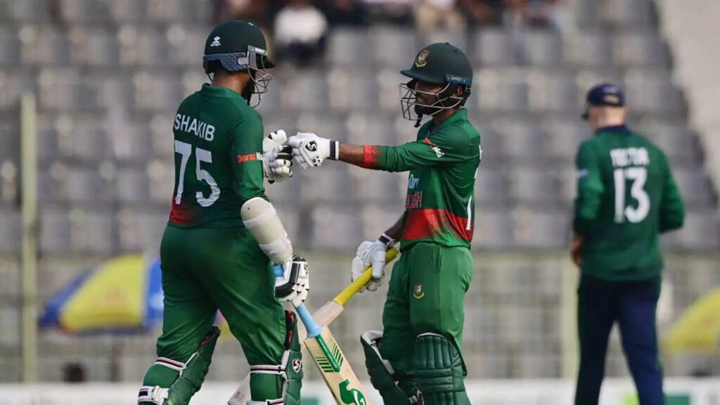 Shakib and Towhid star Bangladesh beat Ireland by 183 runs