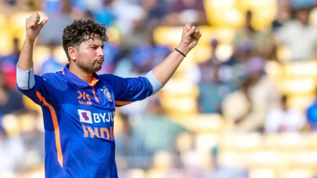 WATCH: Kuldeep bamboozles Carey with a stunning turner