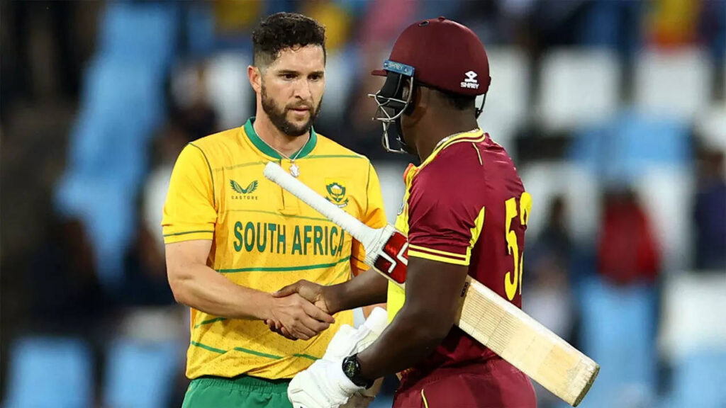 1st T20I: Powell fires Windies to victory in rain-curtailed clash against SA