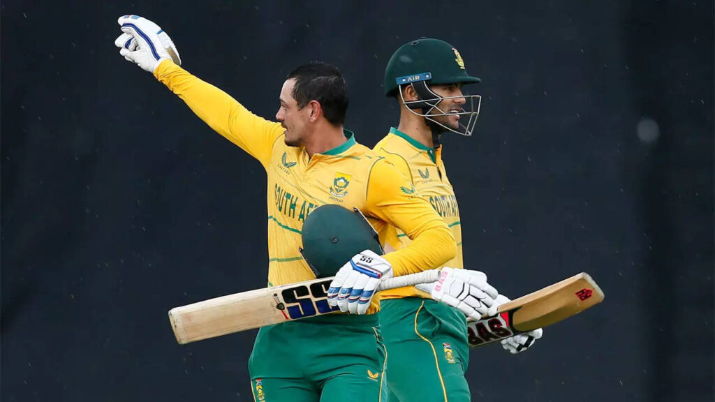 De Kock dazzling ton powers South Africa to highest successful T20I run chase