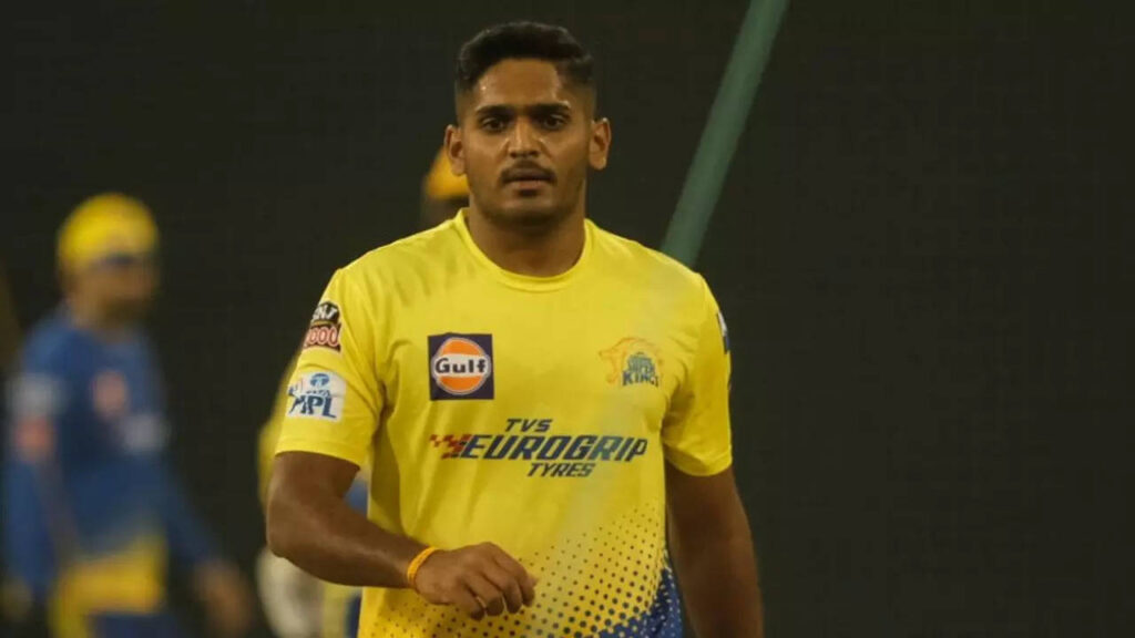 CSK's Tushar Deshpande becomes first Impact Player of IPL 2023