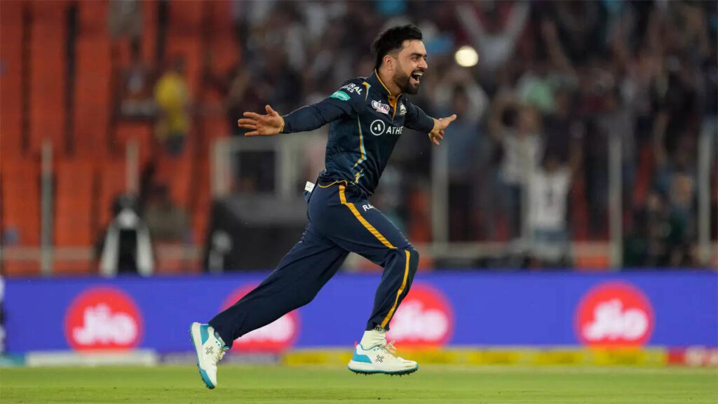 In Pics: Rashid Khan first bowler to take hat-trick in IPL 2023