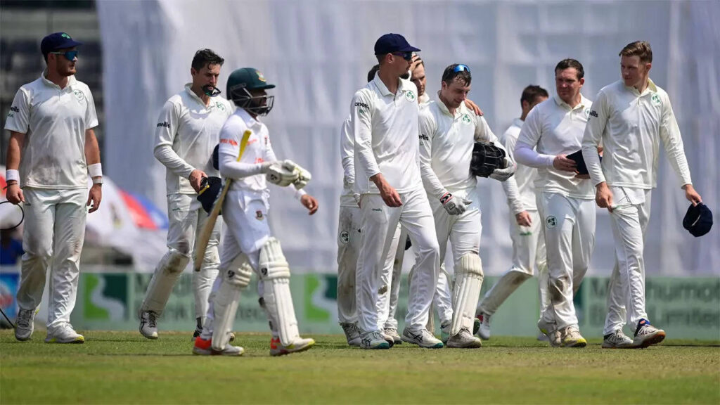 Bangladesh beat defiant Ireland in one-off Test