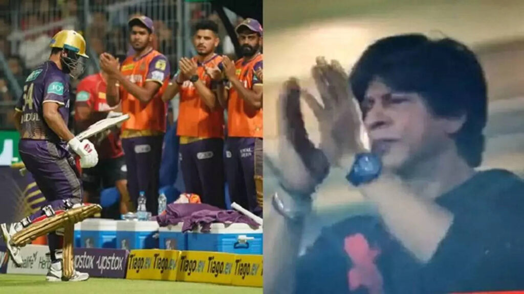 Watch: SRK's standing ovation to Shardul after his 29-ball 68 blitz