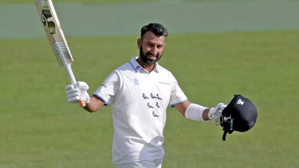 Sussex skipper Cheteshwar Pujara slams century ahead of WTC Final