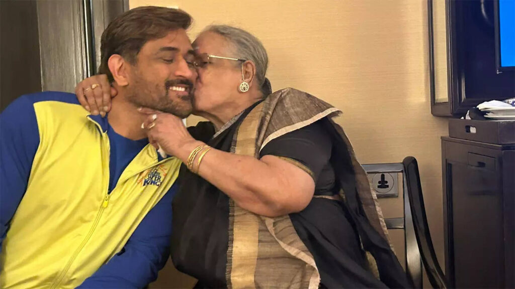 MS Dhoni makes 88-year-old fan's wish come true