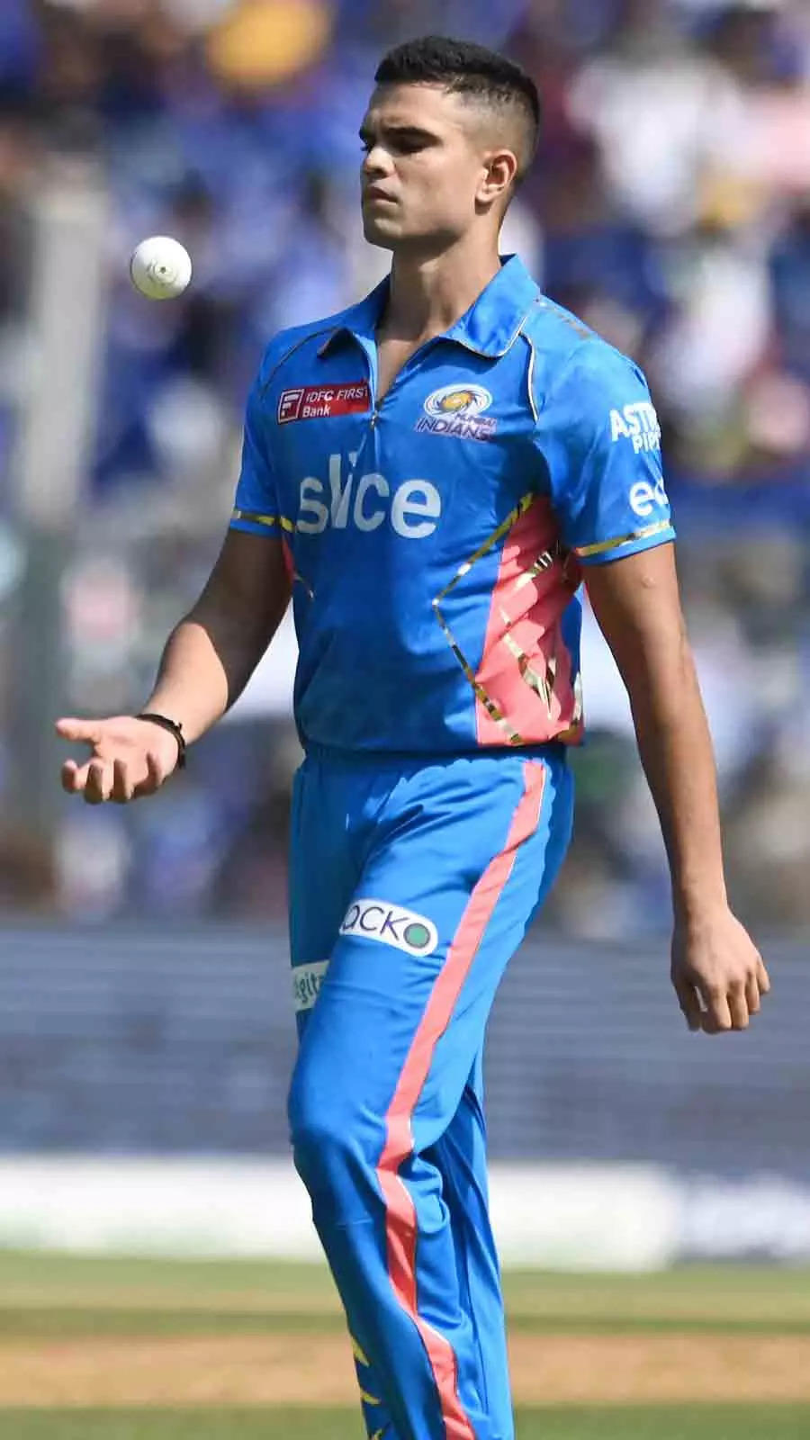 In Pics: Arjun Tendulkar makes IPL debut for Mumbai Indians