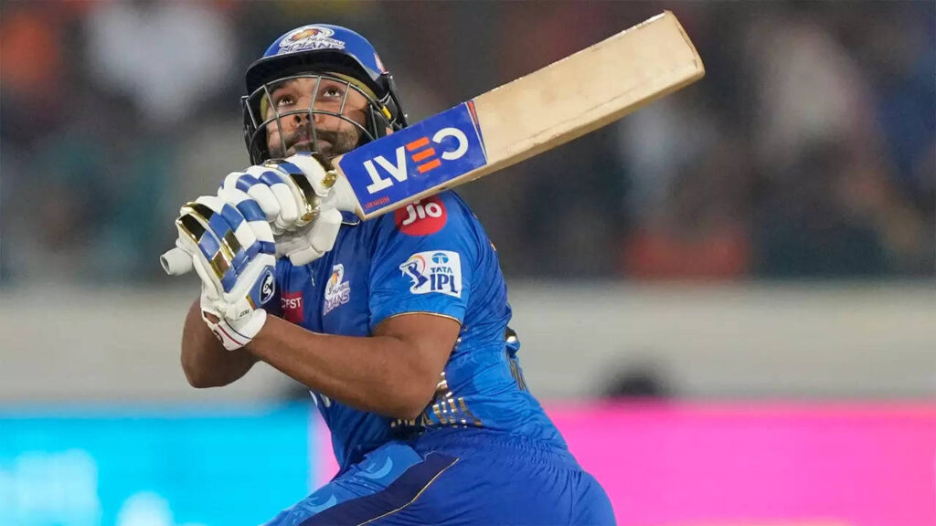 Rohit Sharma becomes 4th batter to score 6000 runs in IPL