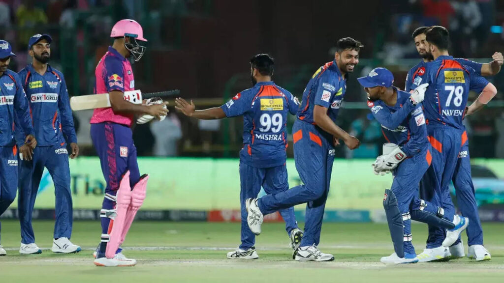 IPL: Bowlers shine as Lucknow gun down Rajasthan for fourth win