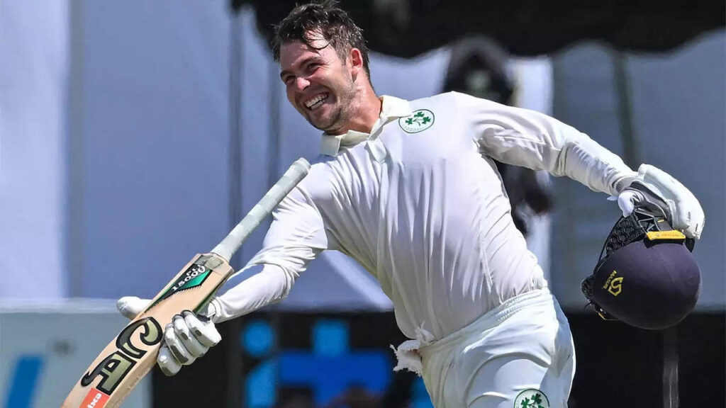 2nd Test: Record Ireland Test score as Stirling, Campher hit tons