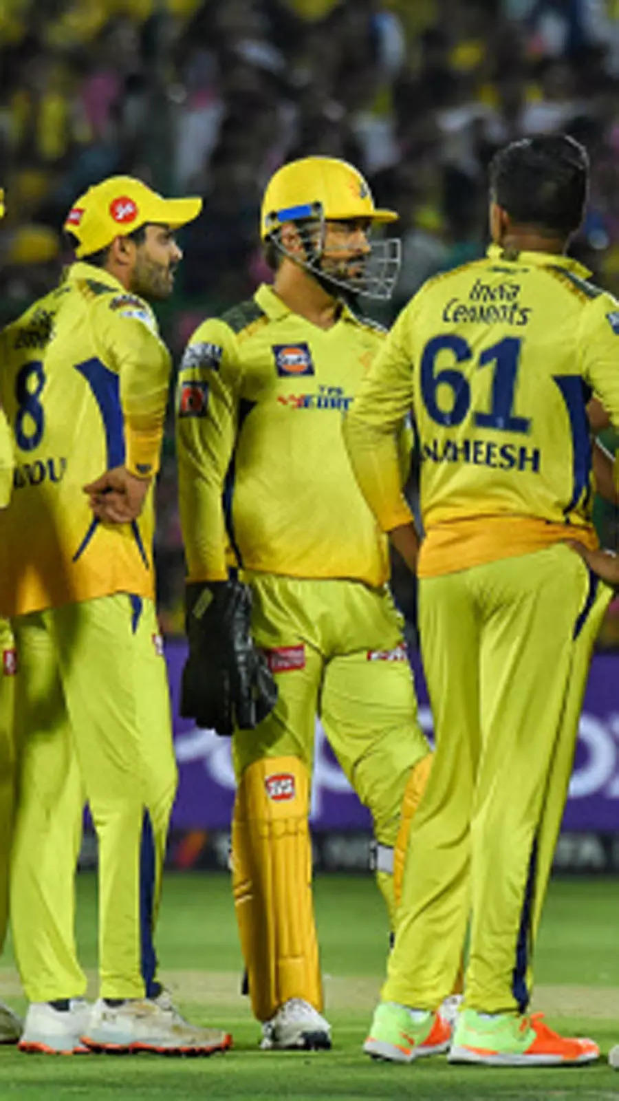 In Pics: CSK take on Punjab Kings in home return