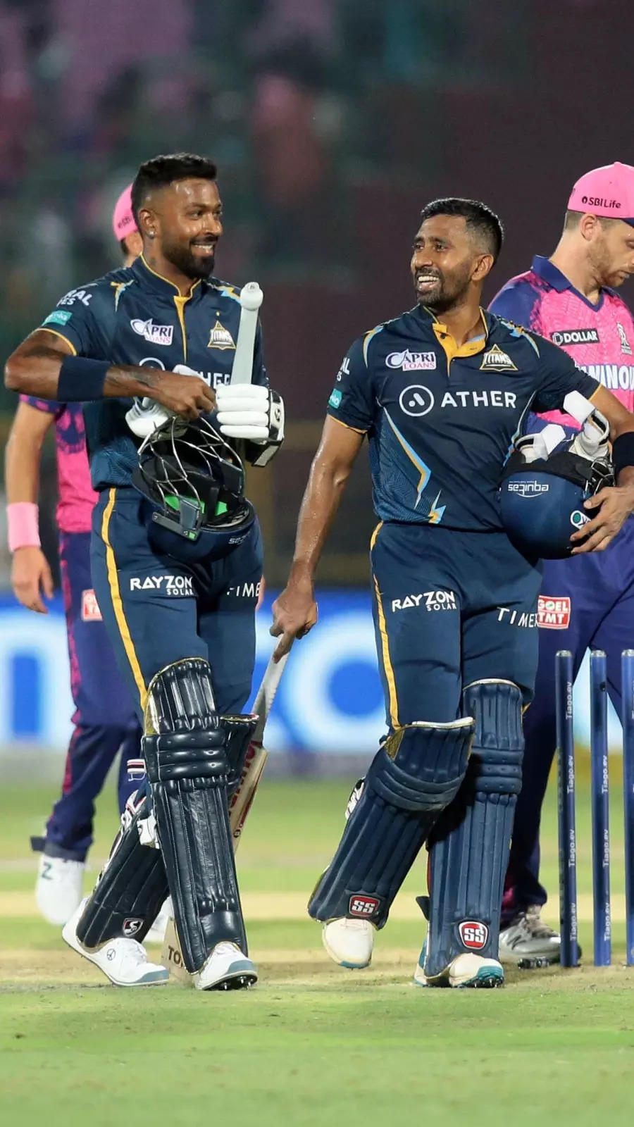 In Pics: Gujarat Titans stroll past Rajasthan Royals