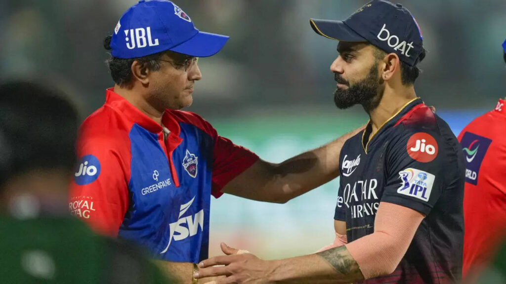 Virat Kohli, Sourav Ganguly bury the hatchet with a handshake