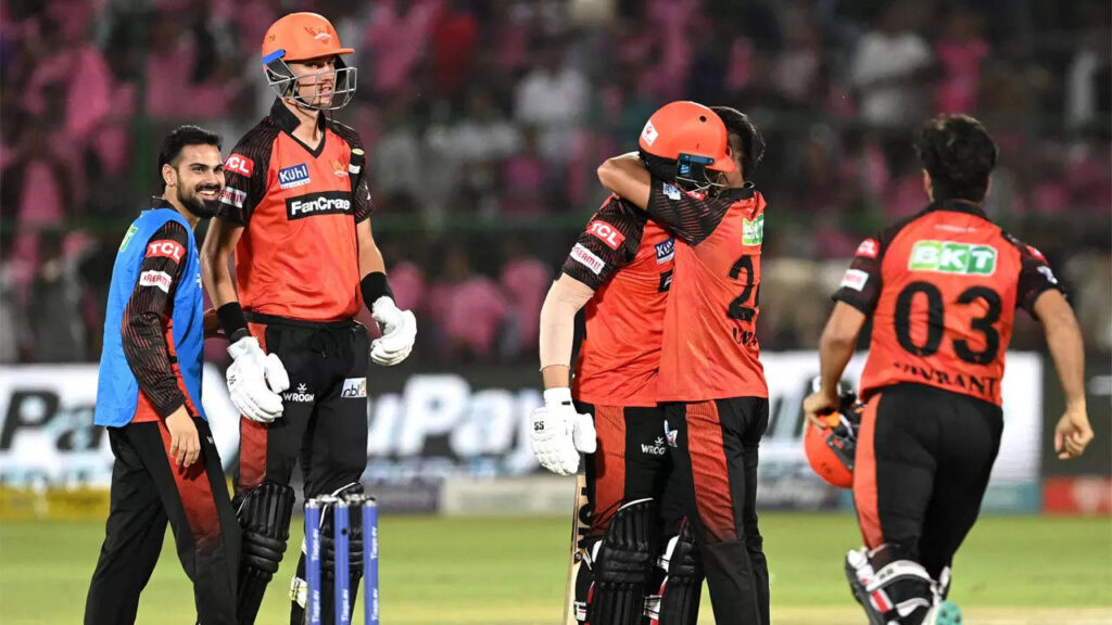 IPL: SRH hunt down 215 to keep playoffs hopes alive, RR lose three on the trot