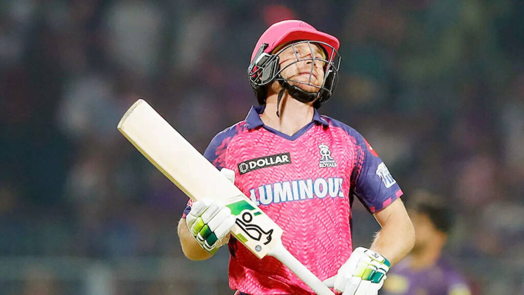 IPL: Buttler fined 10 % of match fee for Code of Conduct breach