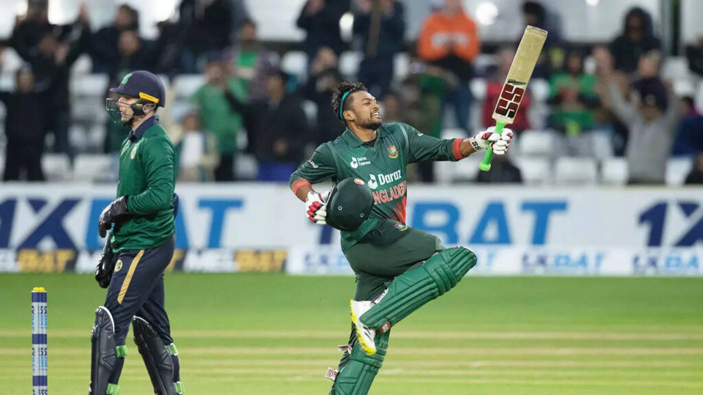 2nd ODI: Najmul, Mushfiqur star as B'desh win Ireland thriller