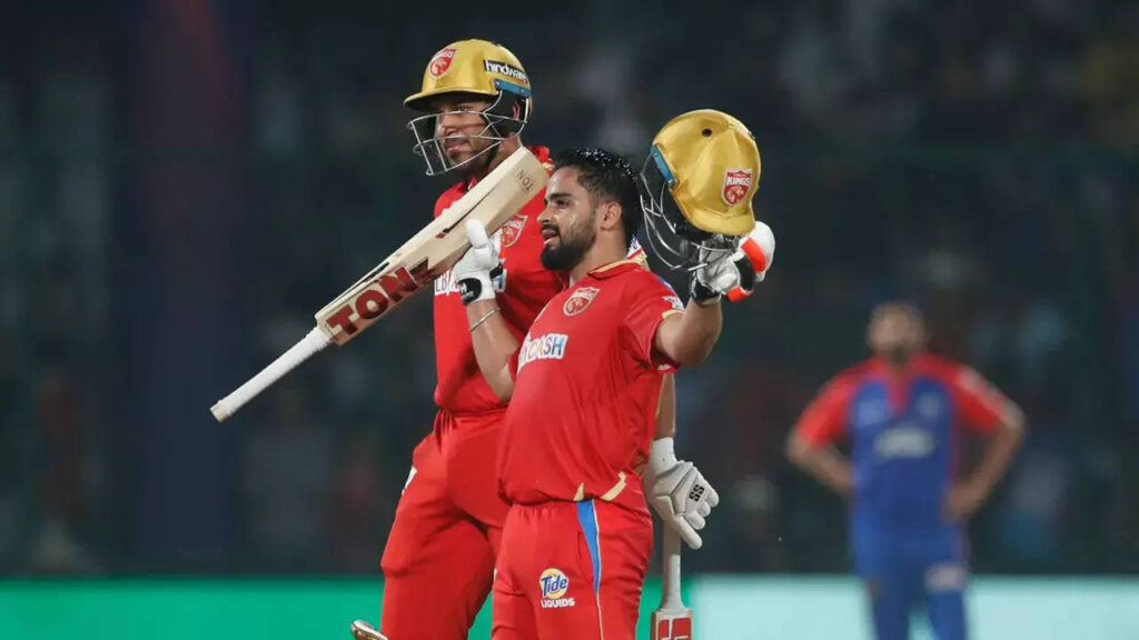 IPL: Prabhsimran ton, Brar four-for keep Punjab alive, Delhi out of playoffs race