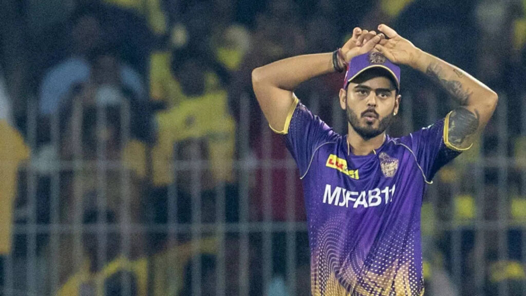 KKR's slow over-rate costs skipper Nitish Rana Rs 24 lakh