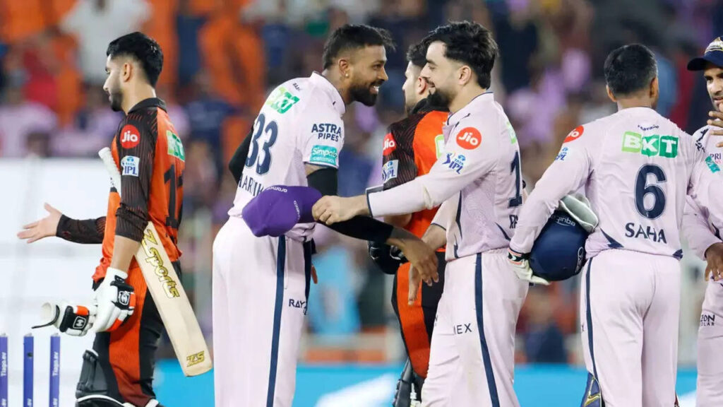 IPL: Ton-up Gill, pacers star as GT brush aside SRH to seal play-off berth