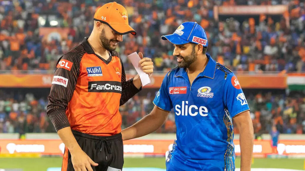 IPL LIVE: Mumbai Indians captain Rohit Sharma opts to field vs Sunrisers Hyderabad