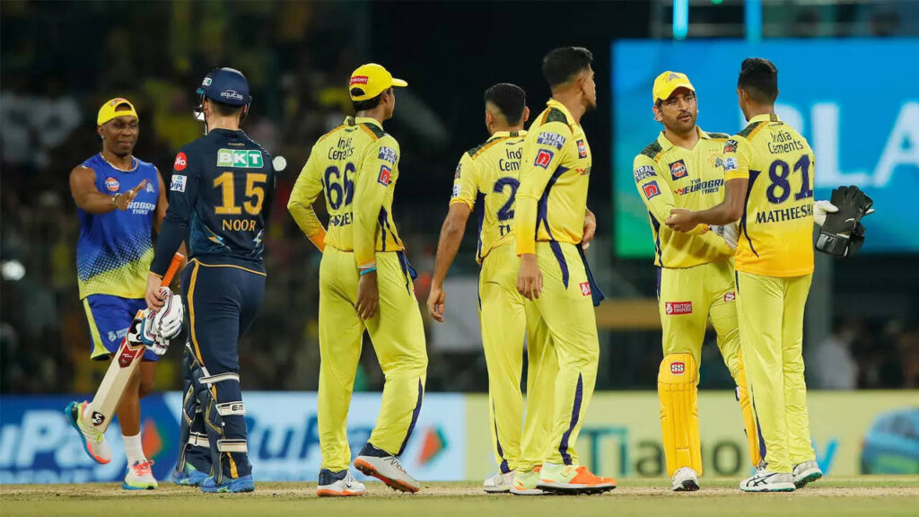 All-round CSK brush aside defending champions GT to enter 10th IPL final