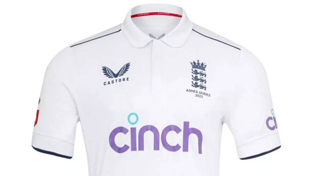 England unveil special edition Test shirt for Ashes series