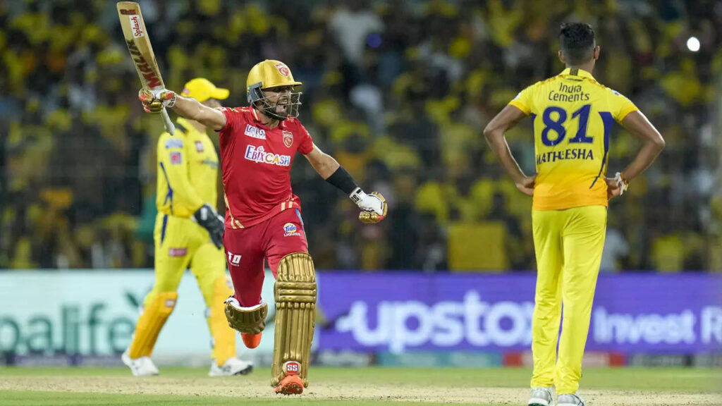 IPL 2023: Punjab stun Super Kings in Chennai