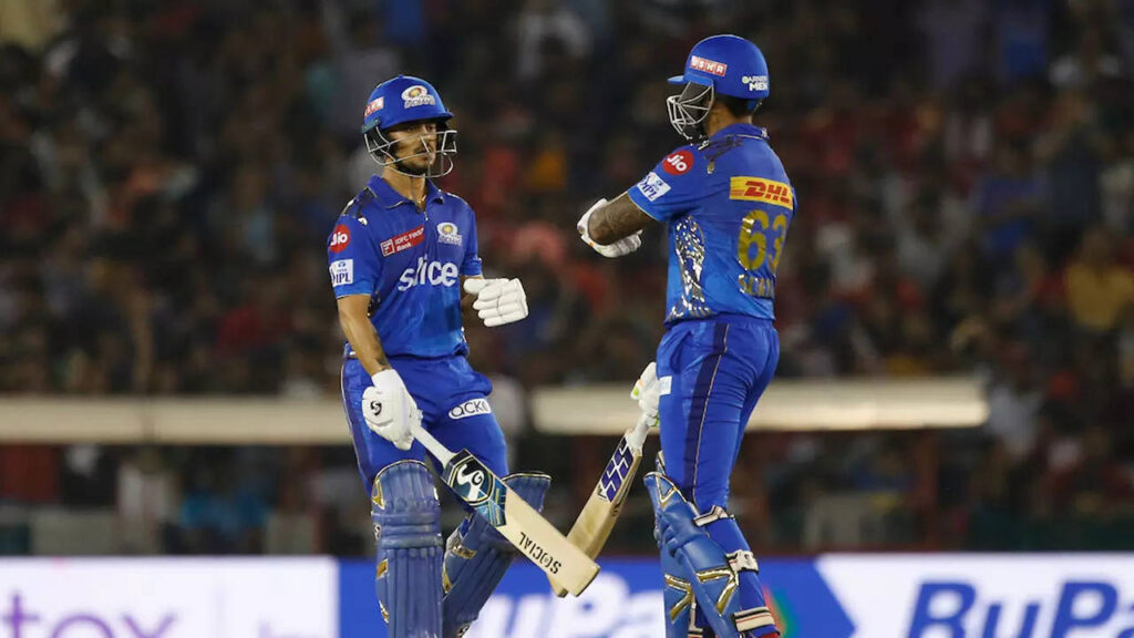 IPL: Ishan, Surya fireworks help Mumbai hunt down 215 for fifth win