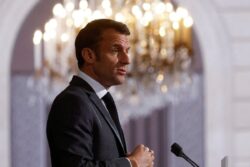 Macron Targets Putin's Russia, Says Wagner Revolt Shows Divisions in Russian Leadership