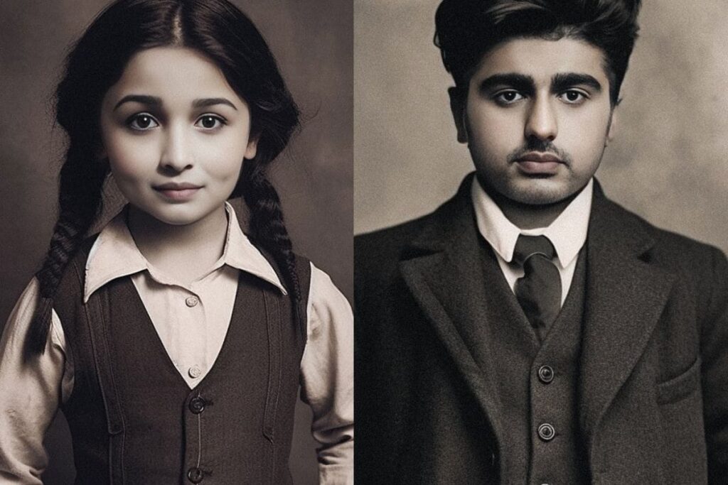 Alia Bhatt to Arjun Kapoor, These AI-generated Images Show Your Favourite Stars As Kids