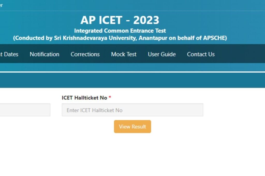 AP ICET 2023 Results Declared at cets.apsche.ap.gov.in, How to Check