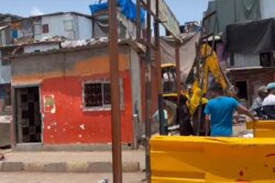 'Illegal' Office of Shiv Sena in Mumbai's Bandra Being Demolished; Cops Deployed to 'Avoid Violence'