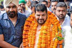 Wrestlers' Protest: Chargesheet Against WFI Chief Brij Bhushan Likely to be Filed Today