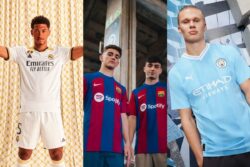 Barcelona, Real Madrid, Manchester City and Other European Giants' Release New Jerseys for 2023-24 Season; See Photos
