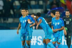 WATCH: Sunil Chhetri Takes Advantage of Goalkeeper's Blunder to Score Opening Goal Against Pakistan