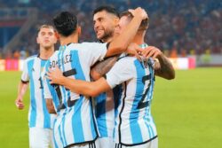 Argentina Down Indonesia Without Lionel Messi as Leandro Paredes and Cristian Romero Net in Jakarta Friendly